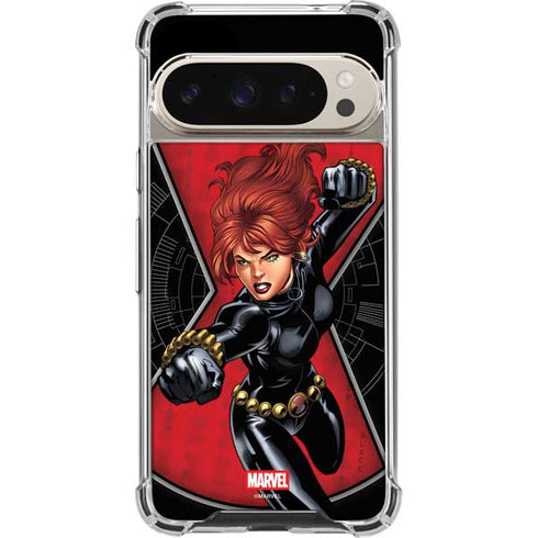 Marvel Black Widow Natasha Romanova Google Pixel 9/9 Pro Clear Case